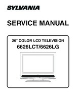 Sylvania 6626LG OEM Service